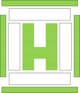 Letter H diagram 2