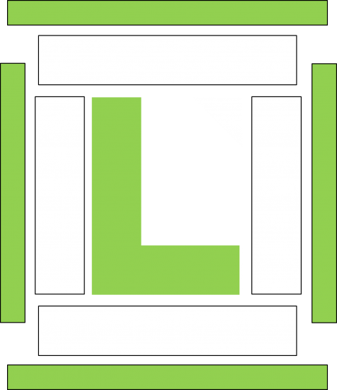 Letter L diagram 2