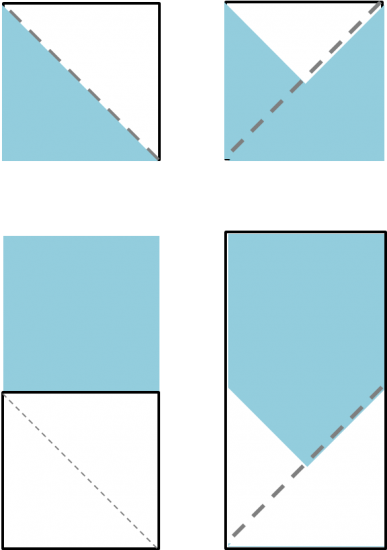 Letter M diagram