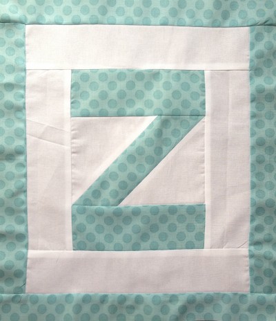 Letter Z quilt block