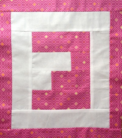 Number 3 quilt block