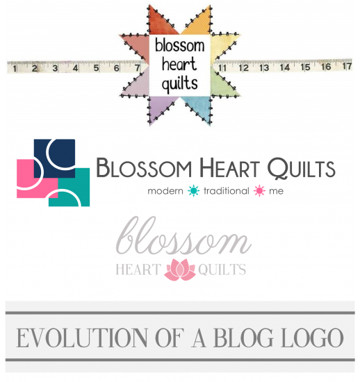 Evolution of a blog logo