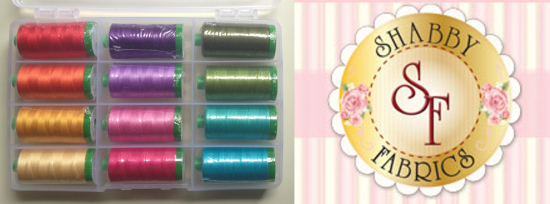 First Prize Aurifil Shabby Fabrics