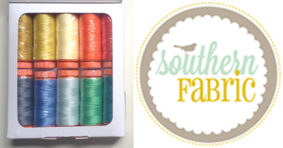 Second Prize Aurifil Southern Fabric