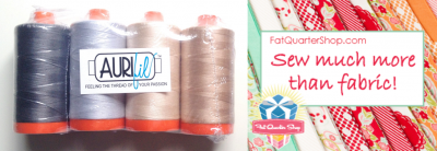 Third Prize Aurifil Fat Quarter Shop