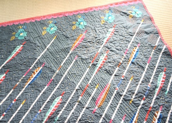 After The Rain quilting