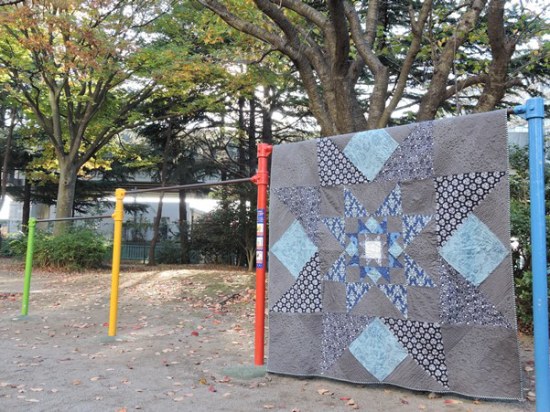 Bright Sky star quilt