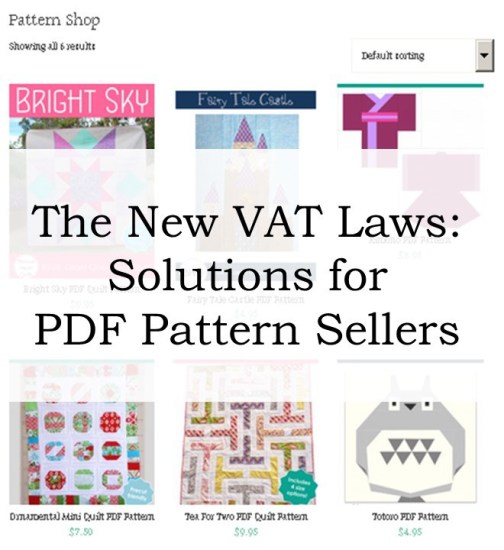 VAT solutions for PDF sellers