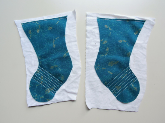 Stocking quilting