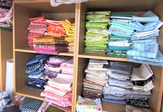 Fabric stash