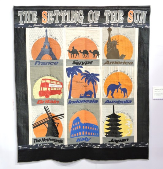 The Setting Of The Sun quilt