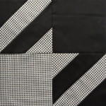 Houndstooth quilt block tutorial