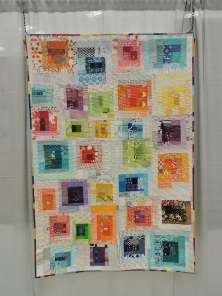 Watercolours quilt for do.good stitches
