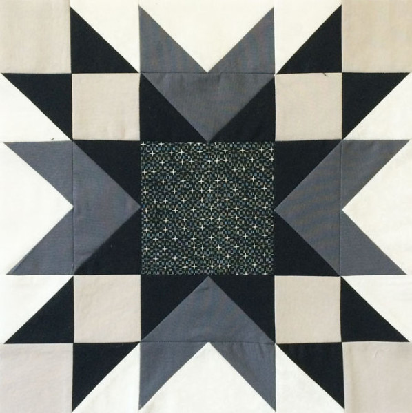 Double Star quilt block tutorial