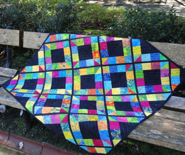 Rainbow brights quilt