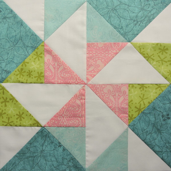 Spinwheel quilt block