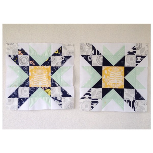 Double Star quilt block