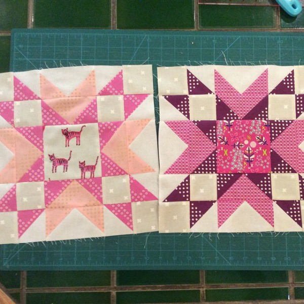 Double Star quilt block