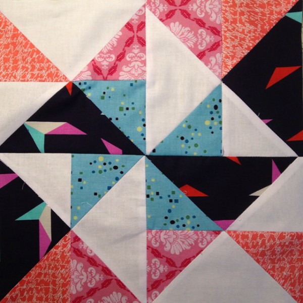 Spinwheel quilt block