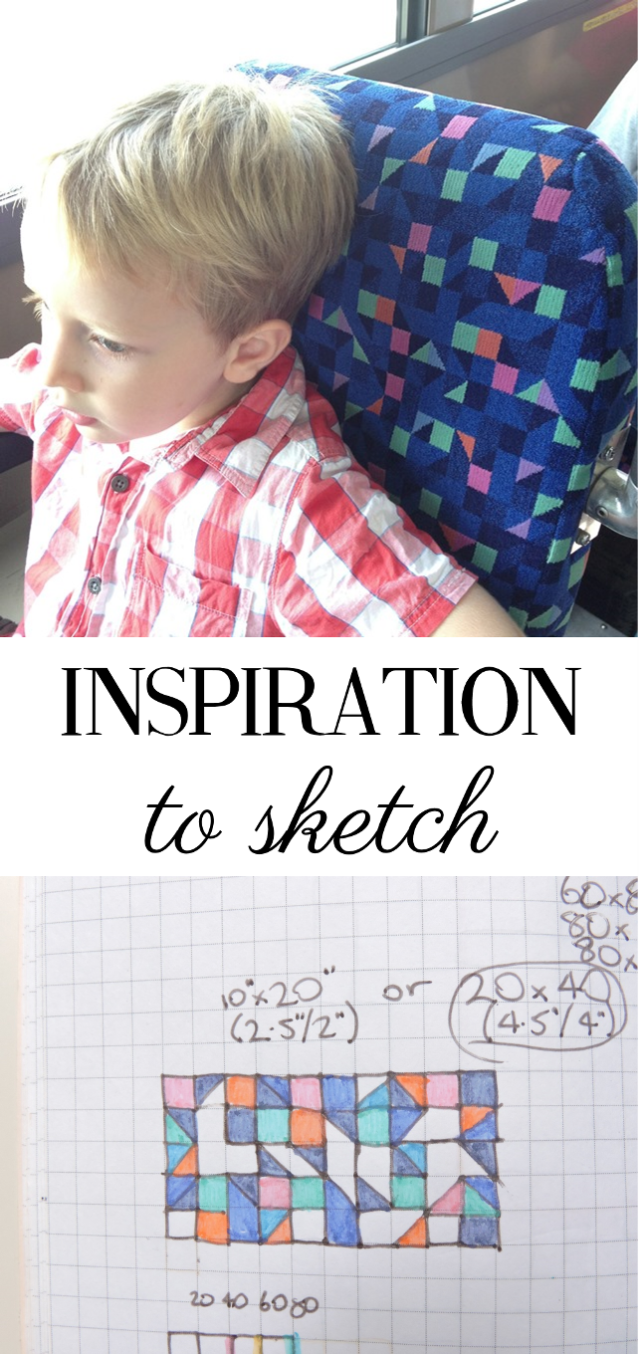 inspiration to sketch diy block design