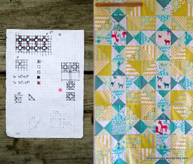 DIY Block Design book project by betypiernaty