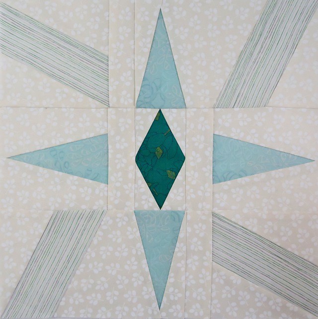 Shine Bright quilt block tutorial