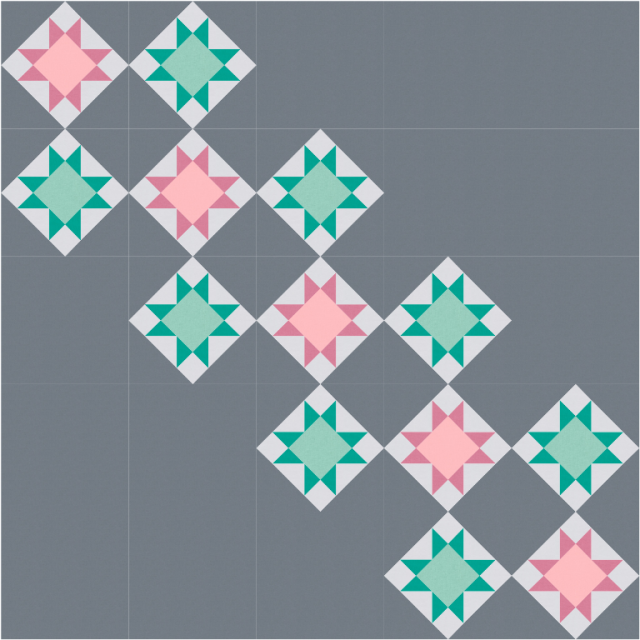 sampler quilt setting alternate grid work option