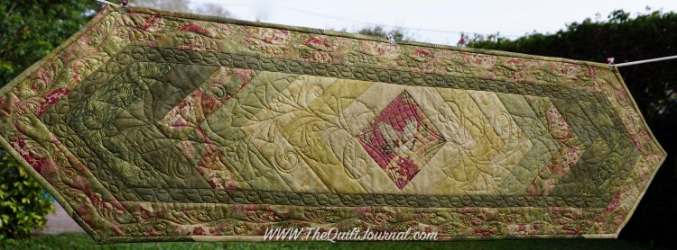 Sit n' Sew, Leaf Pile, Table Runner Quilt Kit