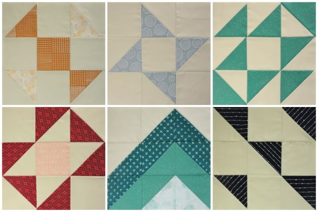 First 6 Modern HST Sampler blocks