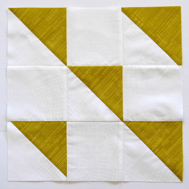 Formation quilt block tutorial Modern HST Sampler QAL