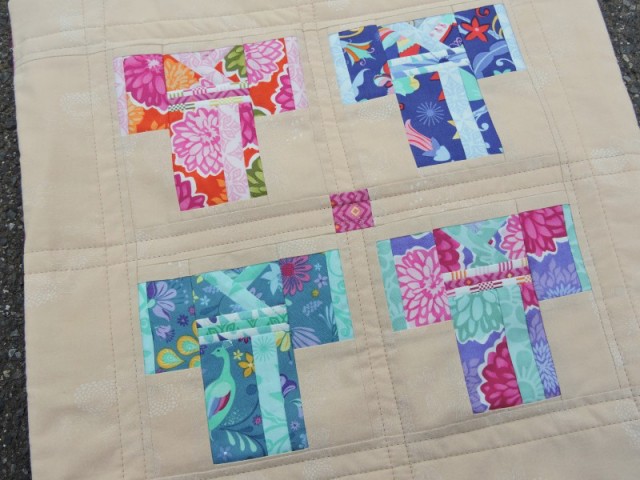 Kate Spain kimono quilt blocks