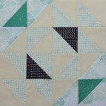 Modern HST Sampler Rockpool quilt block