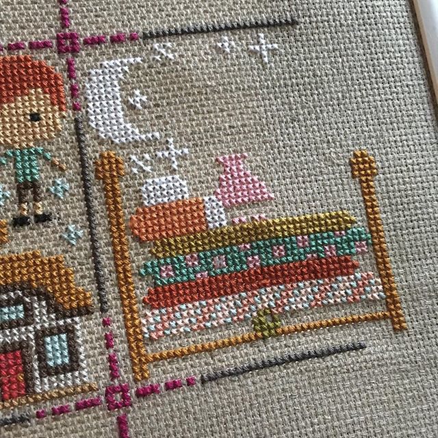 Once Upon A Time sampler progress 04-25