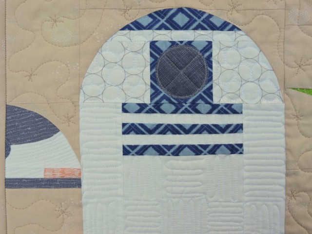 BB8 R2D2 mini quilt