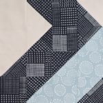 Modern HST Sampler Diagonal quilt block tutorial
