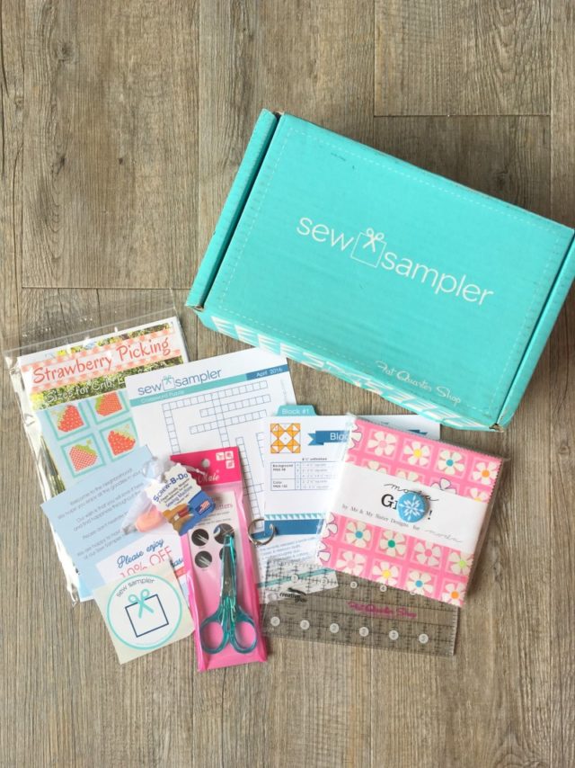 Sew Sampler April 2016