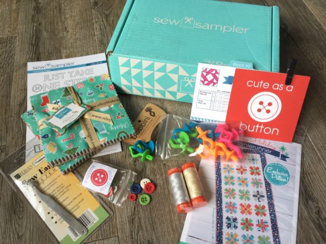 Sew Sampler box May