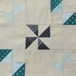 Modern HST Sampler quilt block tutorial Turnstile