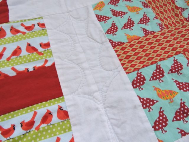 holly free motion quilting