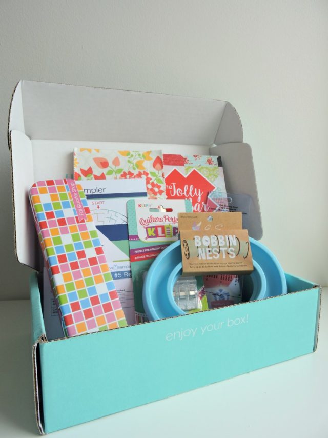 Sew Sampler box August