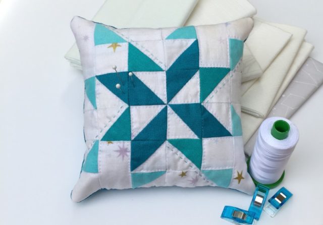 Starlight pattern tester Kendra 6in pincushion