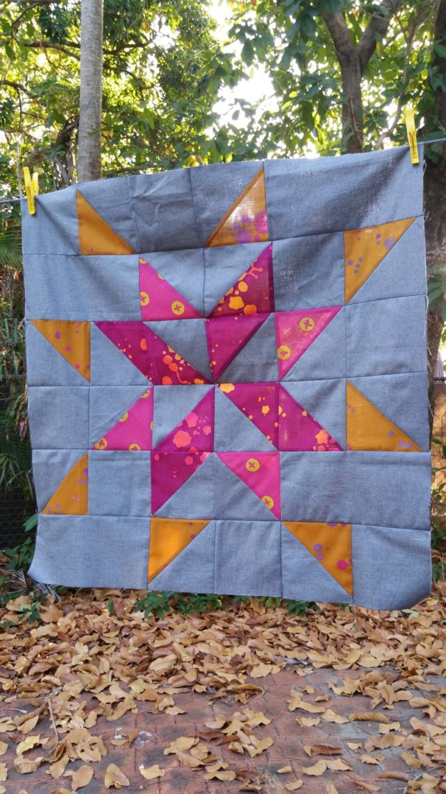 Starlight pattern tester Simone 24in block