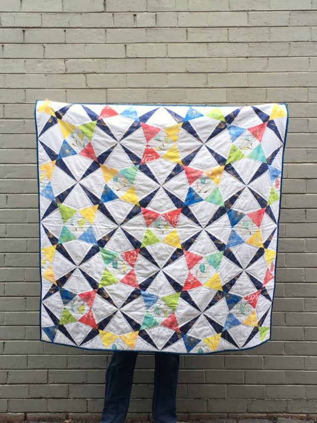 Cartwheeling quilt