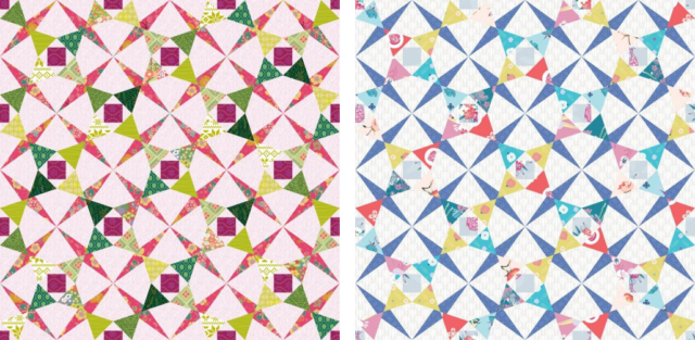 Cartwheeling quilt options