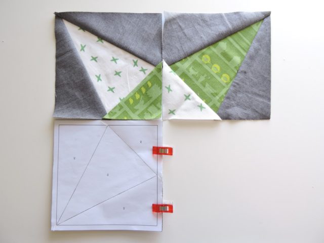 How to foundation paper piece tutorial by BlossomHeartQuilts.com