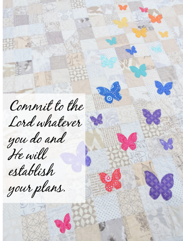 Proverbs 16v3 scripture image