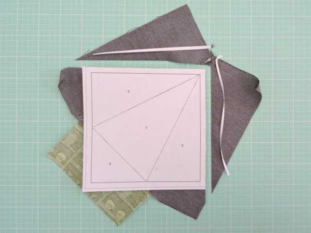 How to foundation paper piece tutorial by BlossomHeartQuilts.com