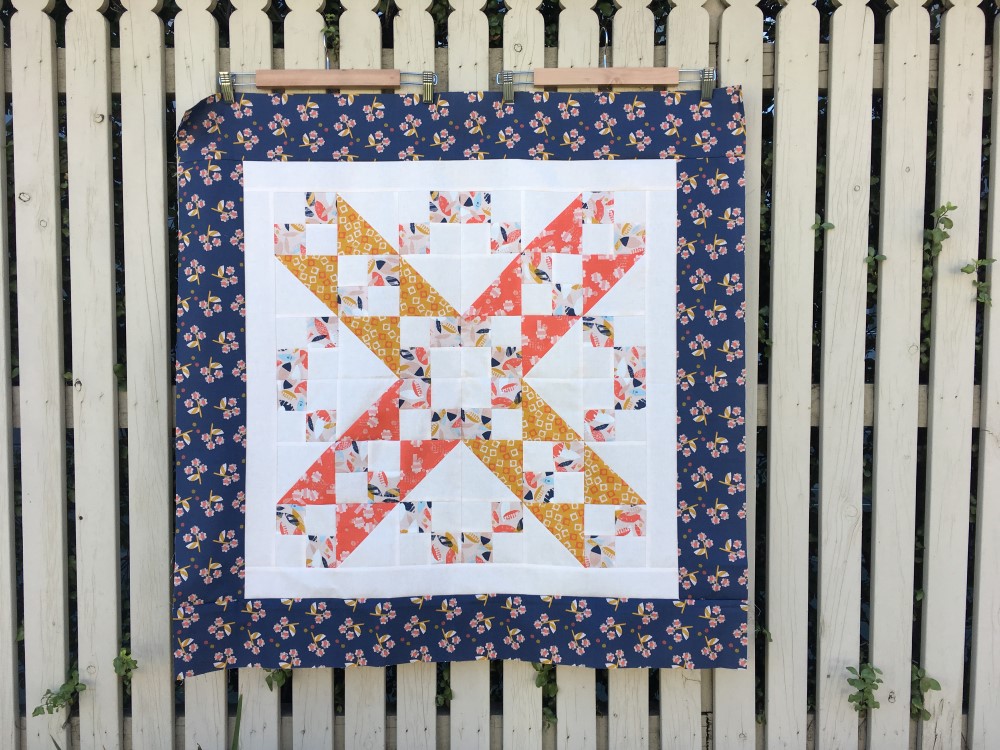 Jacob's Ladder Baby Quilt - Blossom Heart Quilts