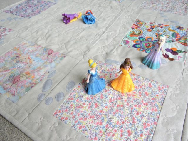 Land Of Rhyme play mat pattern by BlossomHeartQuilts.com