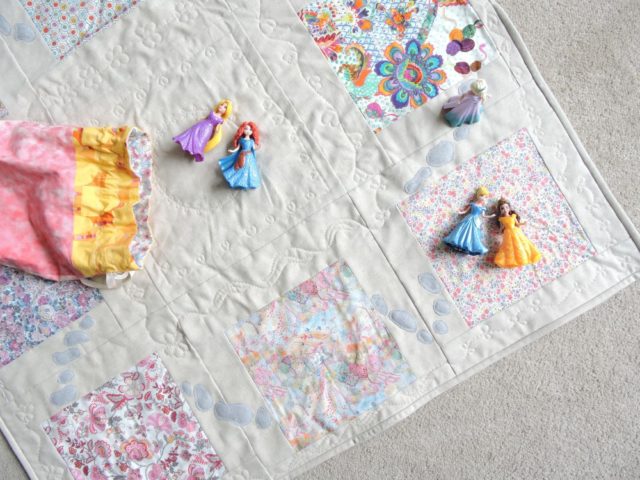 Land Of Rhyme play mat pattern by BlossomHeartQuilts.com